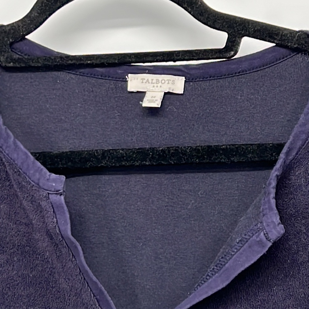 Talbots Terry Tunic - Picture 3 of 3